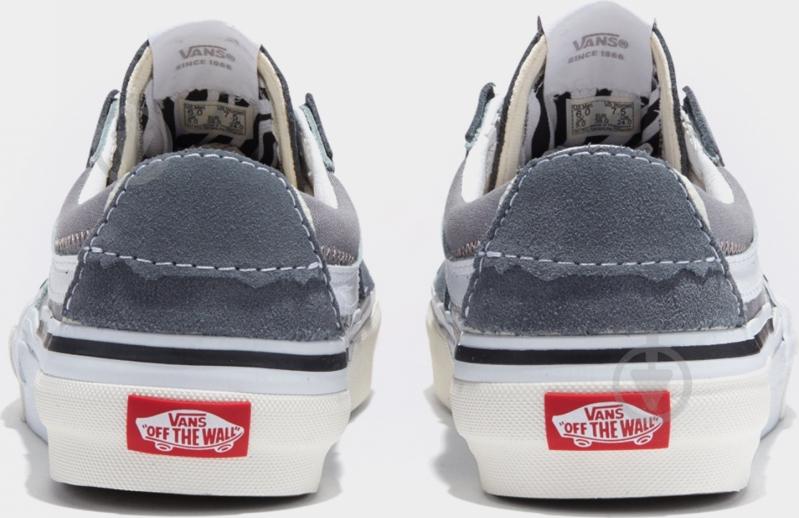 Кеды Vans SK8-LOW RECONSTRUCT VN0009QSGRY1 р.40 серый - фото 5