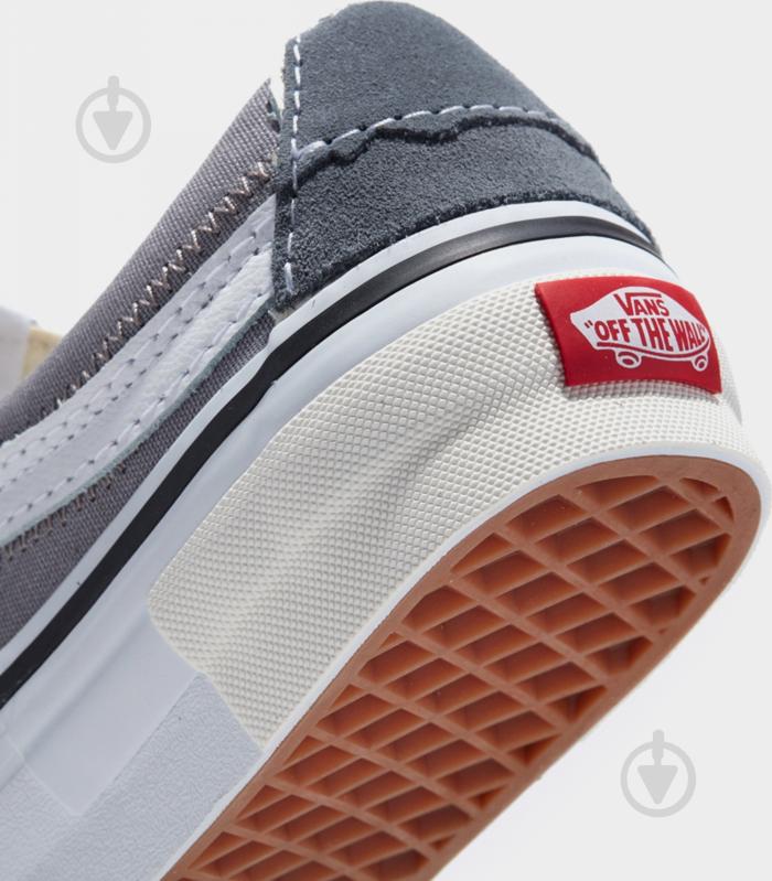 Кеды Vans SK8-LOW RECONSTRUCT VN0009QSGRY1 р.40 серый - фото 6