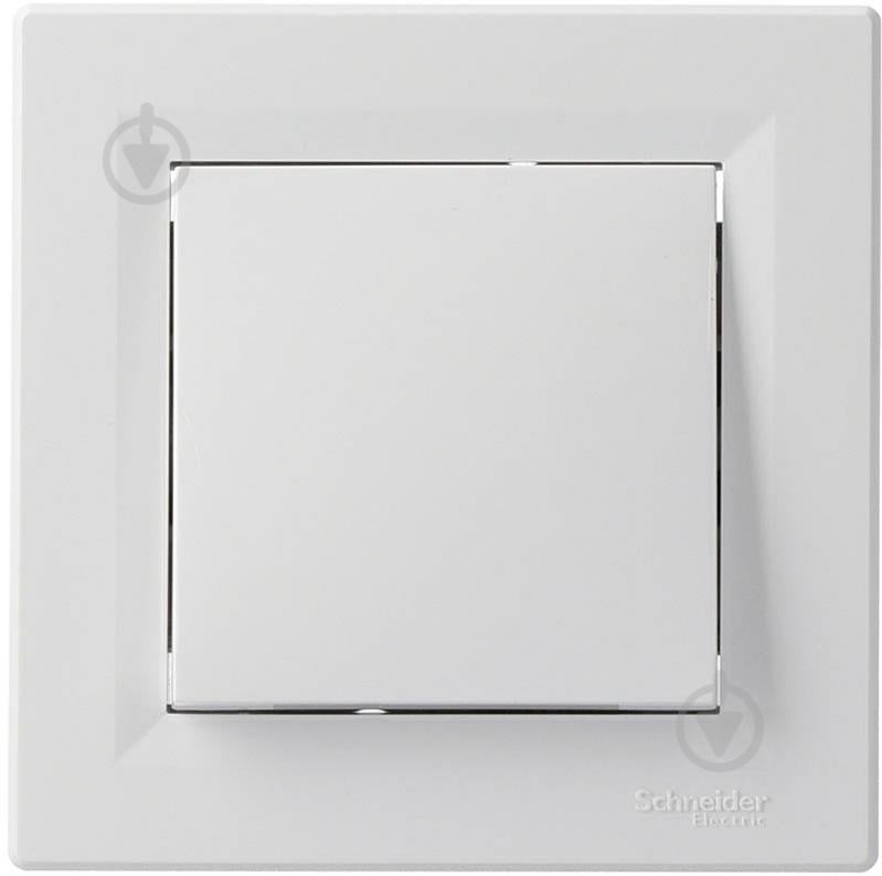 Выключатель кнопочный одноклавишный Schneider Electric Asfora без подсветки белый EPH0700121 - фото 1 Выключатель кнопочный одноклавишный Schneider Electric Asfora без подсветки белый EPH0700121 - фото 1