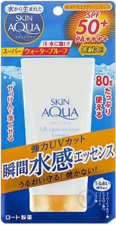 Эссенция Rohto Pharmaceutical солнцезащитная увлажняющая 80 мл 100 г 1 шт. - фото 1