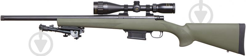 Карабін нарізний Howa Arms M1500 BL HB 20'' 5/8-24T/C GRN Hogue 308 Win - фото 2