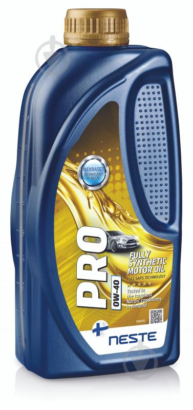 Моторне мастило Neste Oil Pro 0W-40 1 л - фото 1