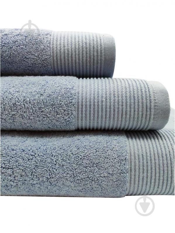 Полотенце махровое Гофре 50x90 см васильковый La Nuit - фото 2 Полотенце махровое Гофре 50x90 см васильковый La Nuit - фото 2