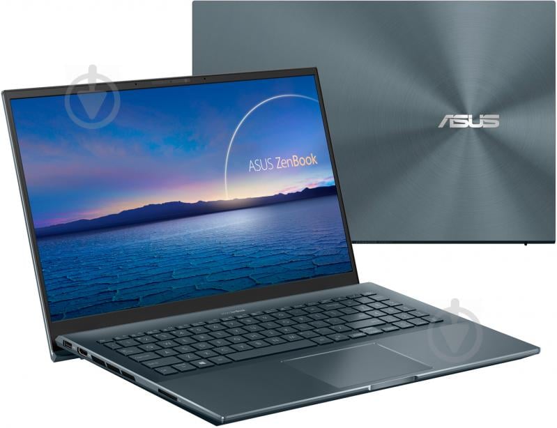 Ноутбук Asus ZenBook Pro UX535LI-KJ274T 15,6 (90NB0RW2-M06810) pine grey - фото 1