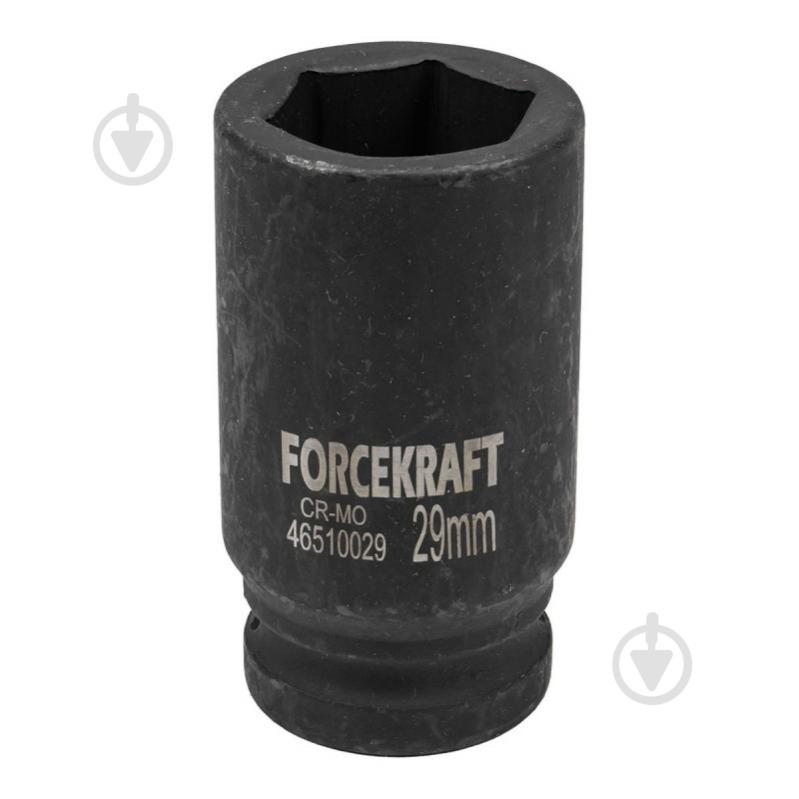 Головка ударная глубокая 3/4'', 29 мм (6 г) Forcekraft 1 шт. FK-46510029 - фото 1