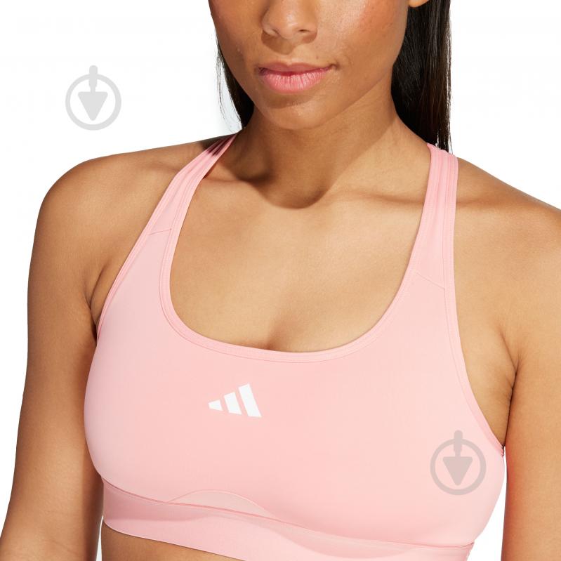 Бра Adidas PWRCT MS BRA IY7713 р.XS-A/B розовый - фото 3