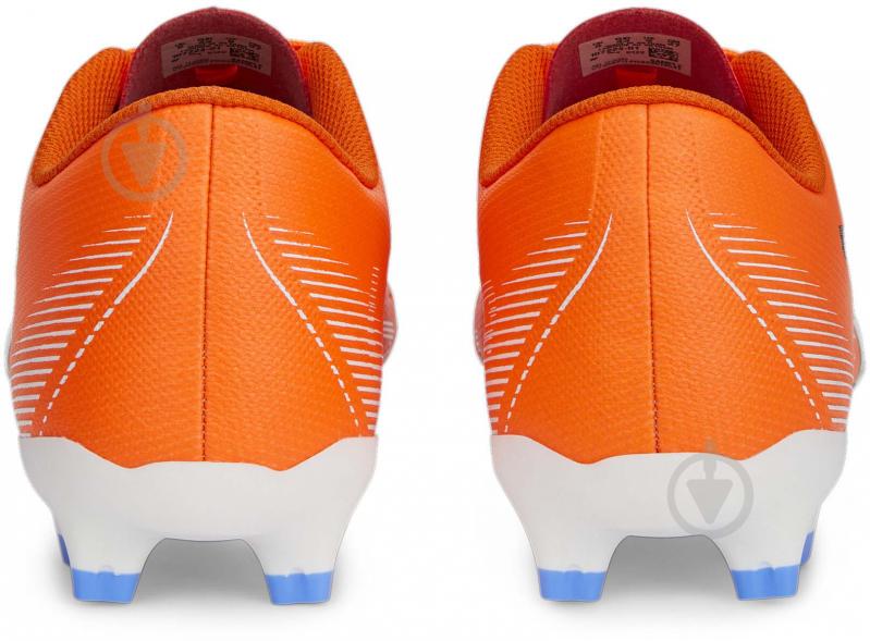 Бутси Puma ULTRA PLAY FG/AG ULTRA ORANGE-PUMA WHITE 10722401 р.41 помаранчевий - фото 5