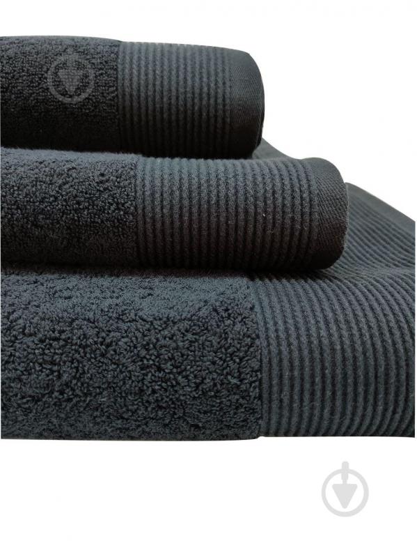 Полотенце махровое Гофре 70x140 см серый La Nuit - фото 2