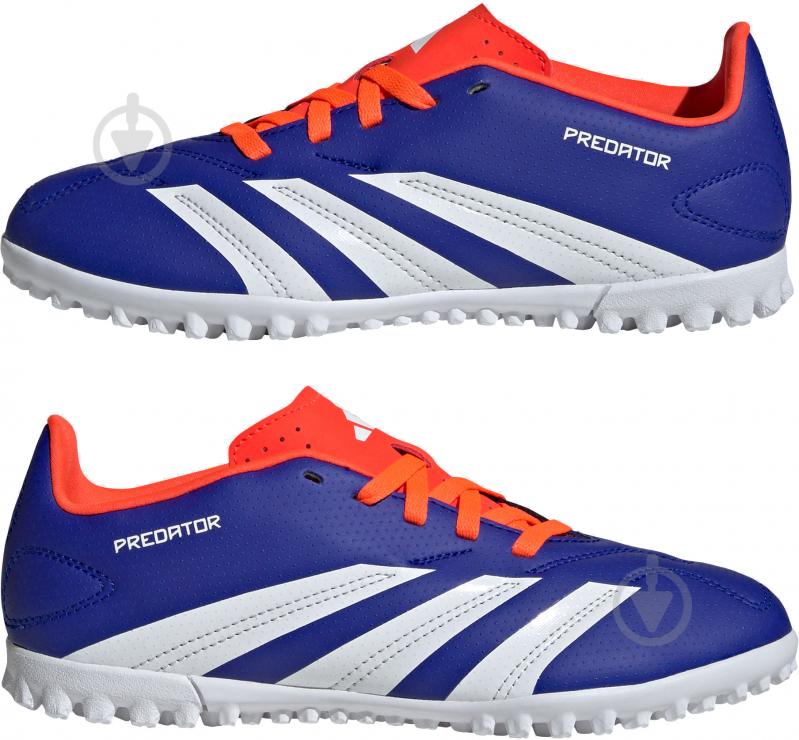 Сороконожки Adidas PREDATOR CLUB TF J ID3428 р.36 2/3 белый - фото 6