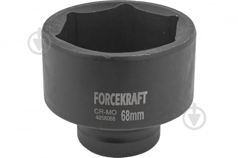 Головка ударна 1'', 68 мм (6 г) Forcekraft 1 шт. FK-4858068 - фото 1