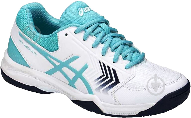 Кросівки жіночі Asics GEL-DEDICATE 5 E757Y-0114 р.41,5 білі - фото 1