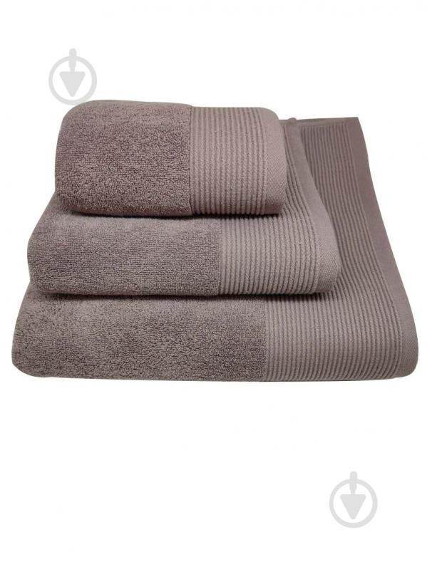 Рушник махровий Гофре 70x140 см ліловий La Nuit - фото 1 Рушник махровий Гофре 70x140 см ліловий La Nuit - фото 1