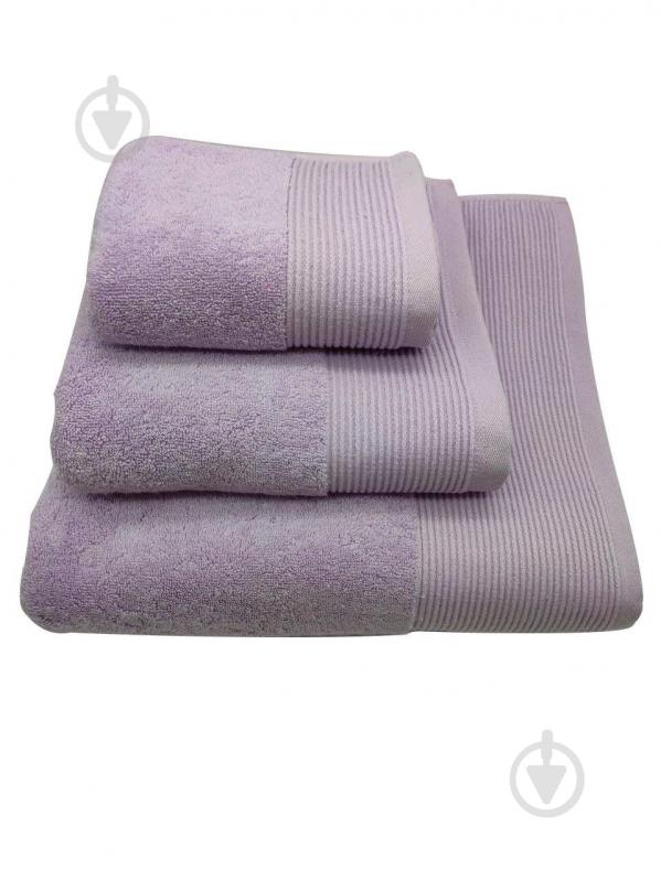 Полотенце махровое Гофре 70x140 см сиреневый La Nuit - фото 1
