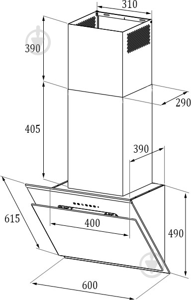 Вытяжка Gunter&Hauer Rafaella - фото 6 Вытяжка Gunter&Hauer Rafaella - фото 6