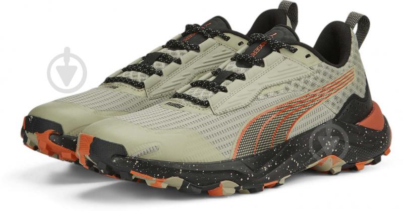 Кроссовки мужские демисезонные Puma OBSTRUCT PROFOAM 37788802 р.45 хаки - фото 3