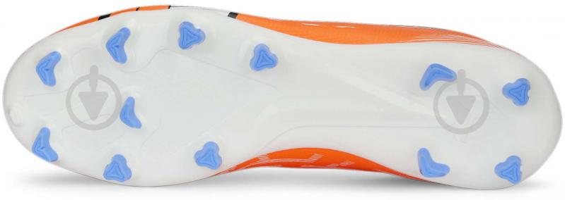 Бутси Puma ULTRA PLAY FG/AG ULTRA ORANGE-PUMA WHITE 10722401 р.43 помаранчевий - фото 6