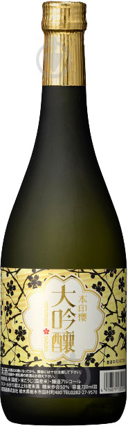 Саке CHOYA Daiginjo Honjirushi Sakura 0,72 л - фото 1