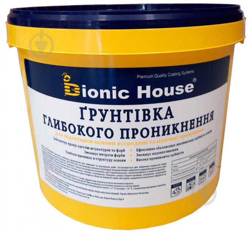 Ґрунтовка глибокопроникна Bionic House 3 л - фото 2