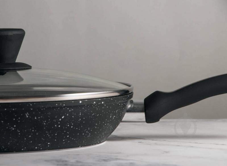 Сковорода с крышкой Gusto GT-2307-26 Galaxy 26x4.5 cм - фото 6