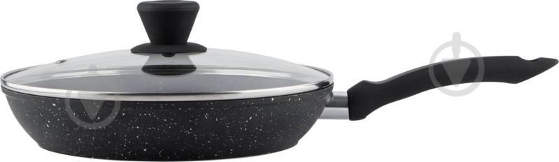 Сковорода з кришкою Gusto GT-2307-28 Galaxy 28x5 cм - фото 1 Сковорода з кришкою Gusto GT-2307-28 Galaxy 28x5 cм - фото 1
