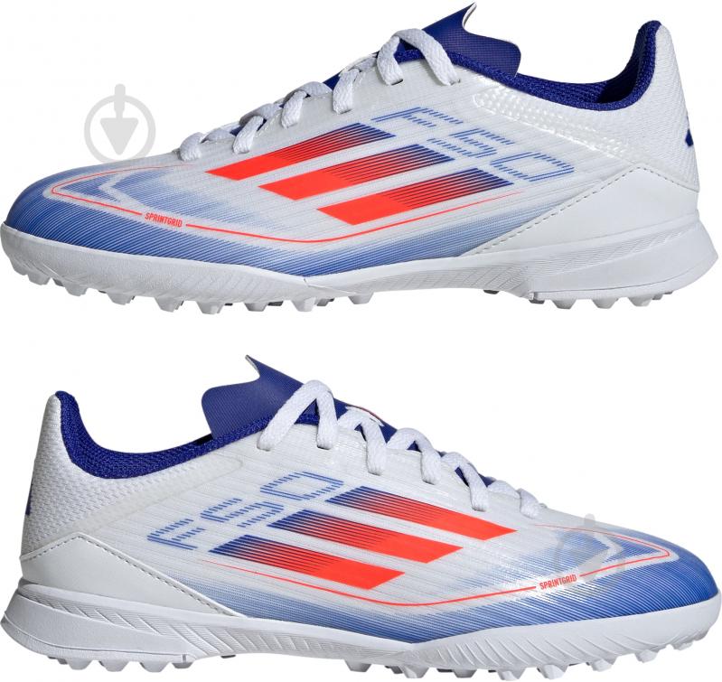 Сороконожки Adidas F50 LEAGUE TF J IF1372 р.38 2/3 синий - фото 5