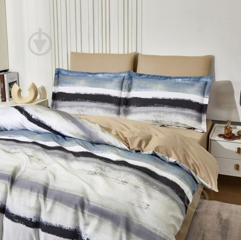 Комплект постільної білизни G24122 -1.5 різнокольоровий Word of Dream - фото 1 Комплект постільної білизни G24122 -1.5 різнокольоровий Word of Dream - фото 1