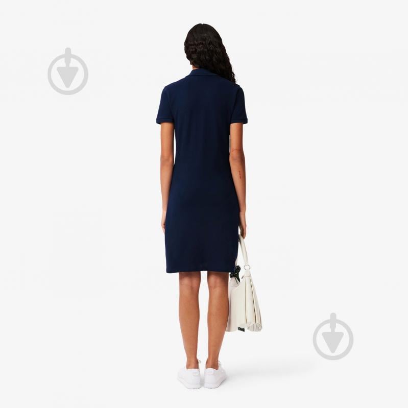 Платье Lacoste Slim Fit Stretch Mini Piqué EF5473166 р.L синий - фото 4