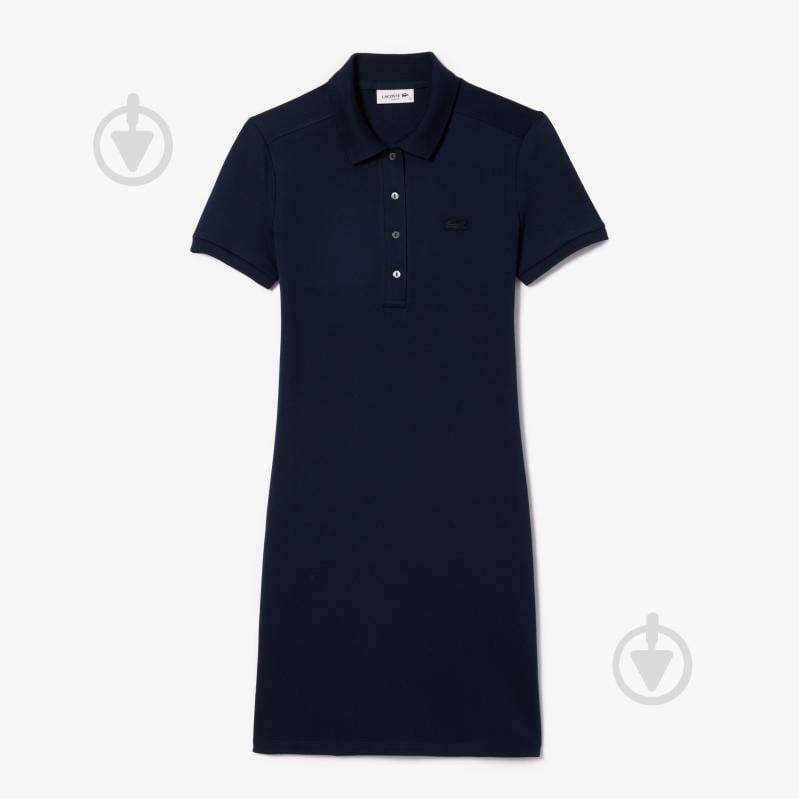 Платье Lacoste Slim Fit Stretch Mini Piqué EF5473166 р.L синий - фото 7