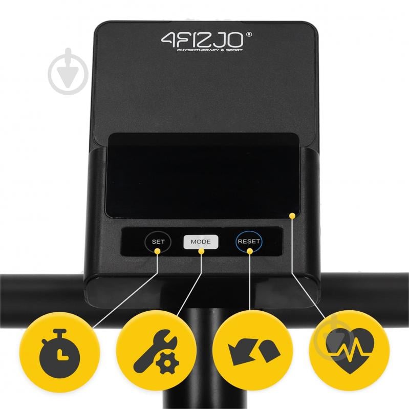 Велотренажер 4fizjo Active+ AW2425 Black/Blue (P-5905973401609) - фото 9