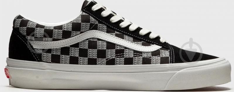 Кеды Vans OLD SKOOL CHECK VN0A54F3BLK1 р.45 черный - фото 1