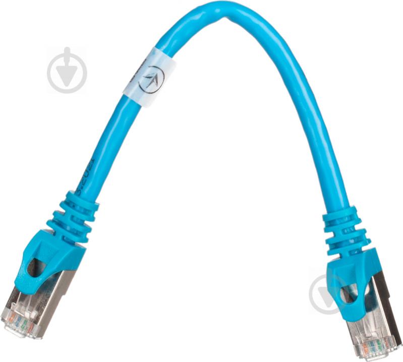 Патч-корд 2E Cat 6 S-FTP 27AWG 2E-PC6SFTPCOP-020BL 0,2 м синий - фото 2