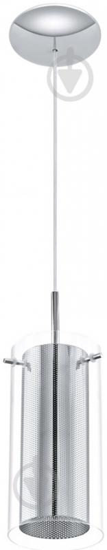 Подвес Eglo TAROLO 1xE27 хром 92845 - фото 1