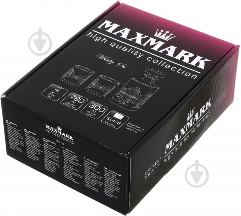 Набор для виски Maxmark Toronto 3 предмета - фото 4