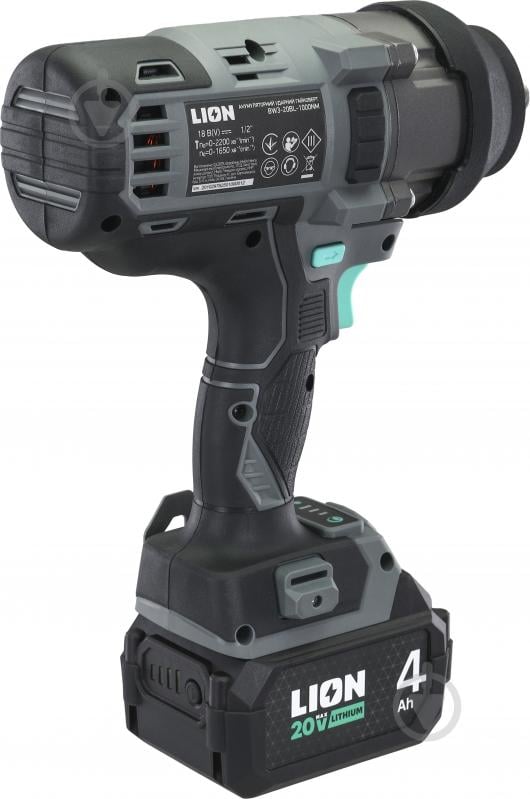 Гайковерт аккумуляторный LION BW3-20BL-1000NM 1000 Нм - фото 6