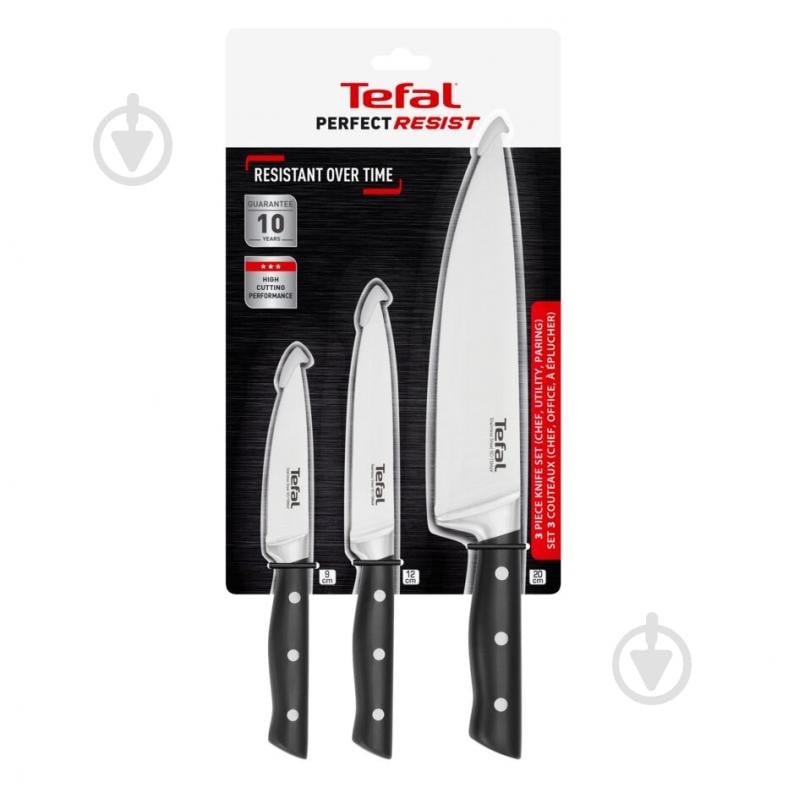 Набор ножей Tefal Perfect Resist 3 предмета K281S3FT - фото 3