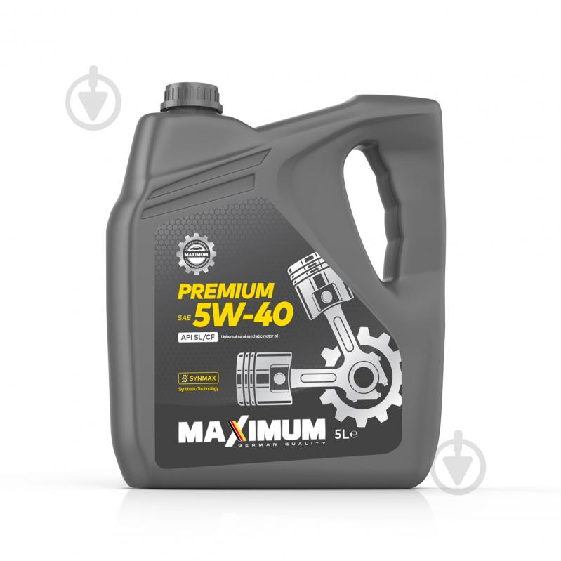 Моторне мастило Maximum Premium 5W-40 5 л - фото 1