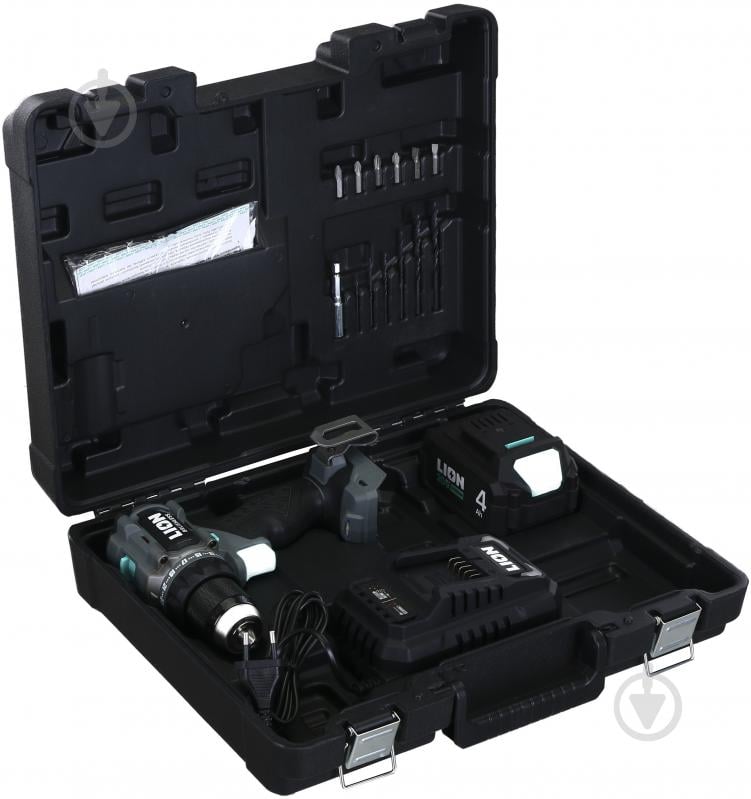 Шуруповерт аккумуляторный LION BD2-20BL-60NM-4A1-C - фото 4
