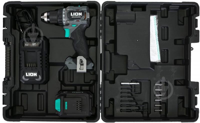 Шуруповерт аккумуляторный LION BD2-20BL-60NM-4A1-C - фото 12