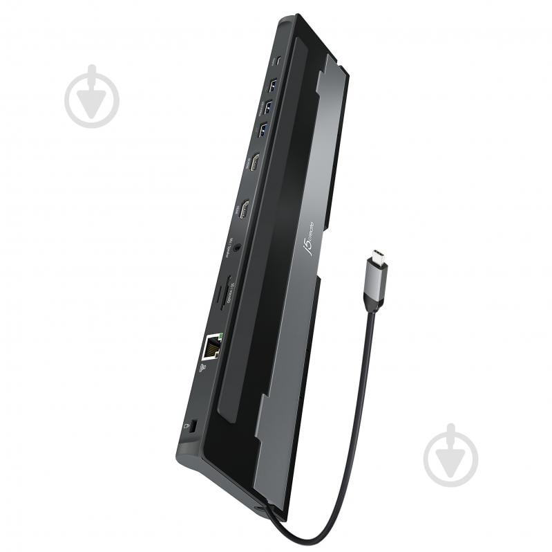 Док-станция J5Create JCD542-N black (JCD542-N) - фото 3 Док-станция J5Create JCD542-N black (JCD542-N) - фото 3