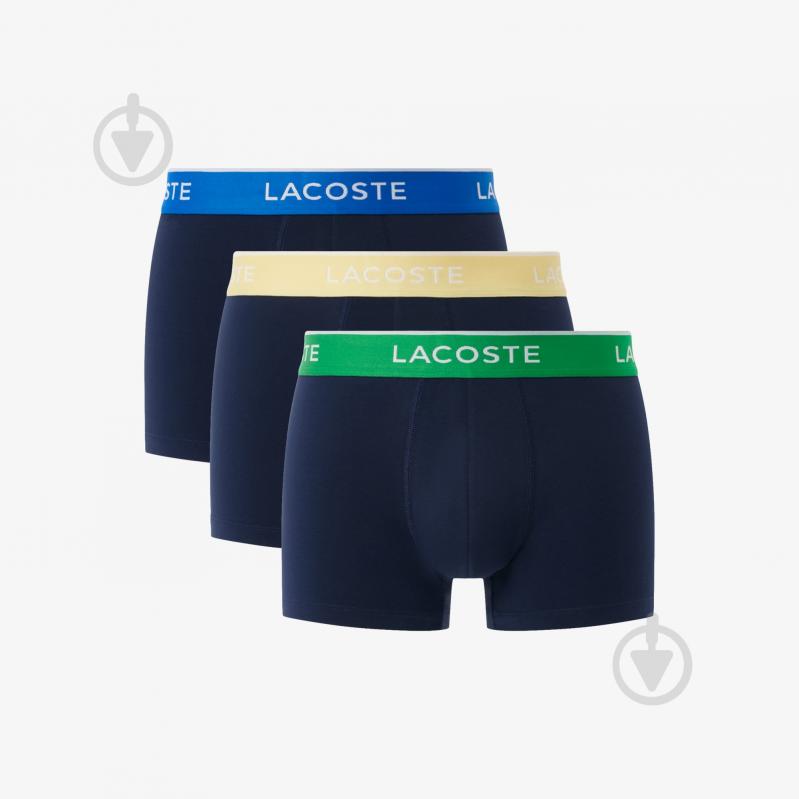 Трусы мужские Lacoste 5H1297EI3 M черный - фото 1 Трусы мужские Lacoste 5H1297EI3 M черный - фото 1