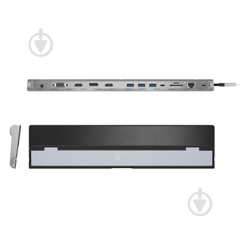 Док-станція J5Create JCD543-N dark grey (JCD543-N) - фото 4