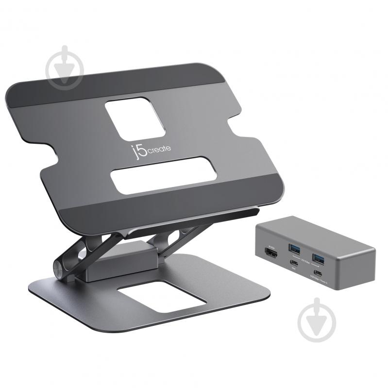 Док-станция J5Create JTS327-N dark grey (JTS327-N) - фото 1