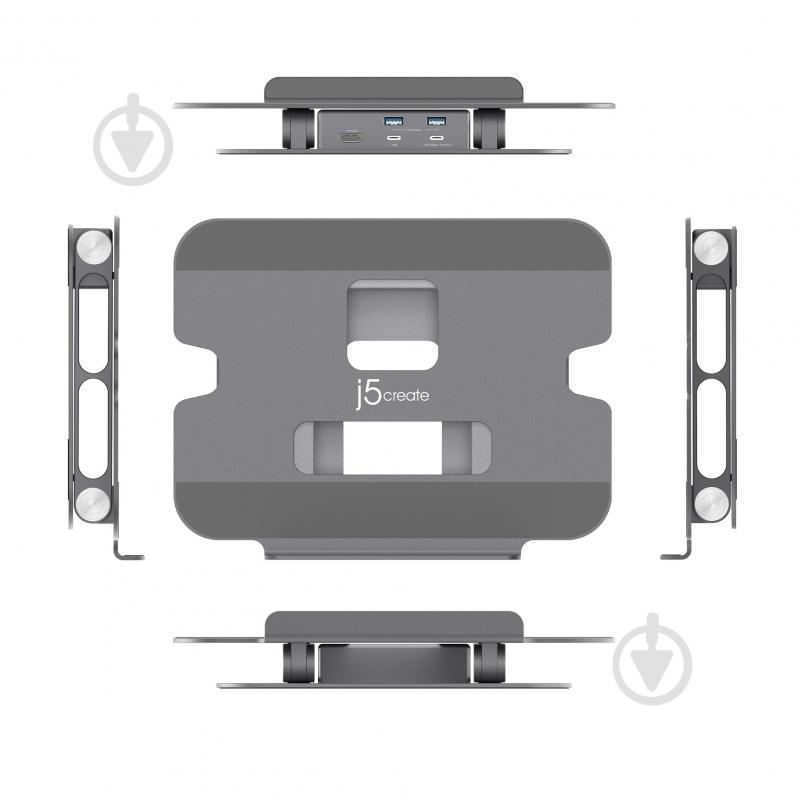 Док-станция J5Create JTS327-N dark grey (JTS327-N) - фото 3