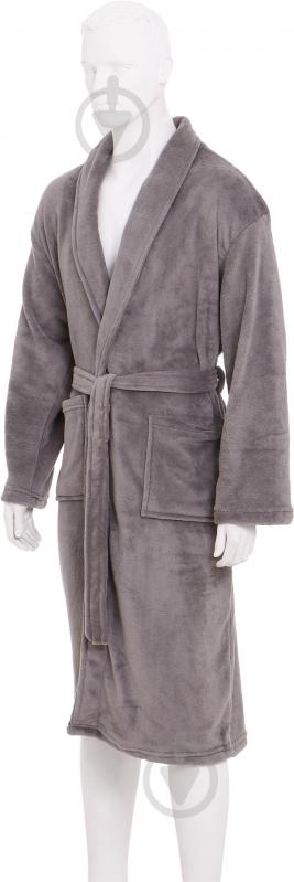 Халат домашний La Nuit Solid р. L тауп - фото 2