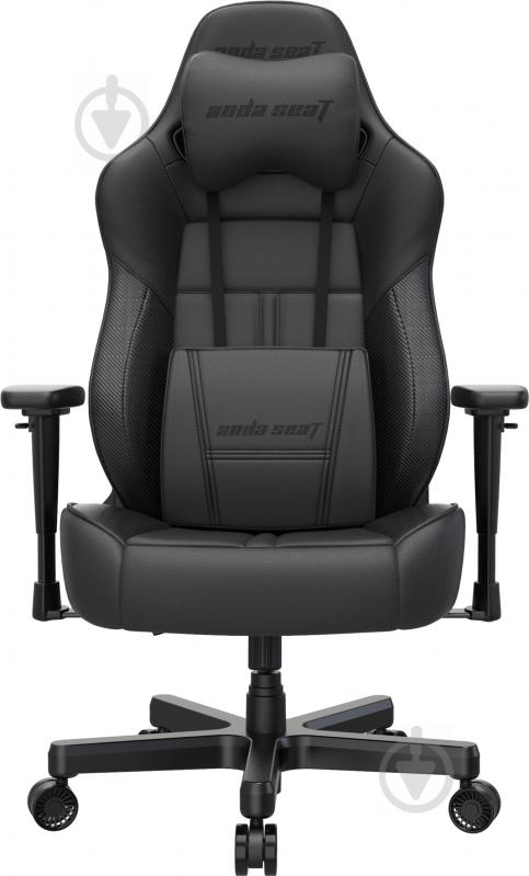 Кресло Anda Seat Dark Demon Size L Dragon (AD19-03-B-PV/C) черный - фото 1