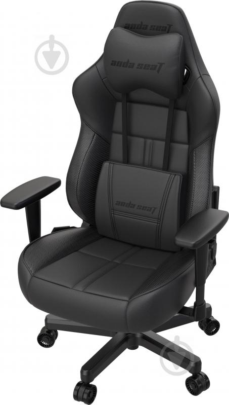 Кресло Anda Seat Dark Demon Size L Dragon (AD19-03-B-PV/C) черный - фото 2