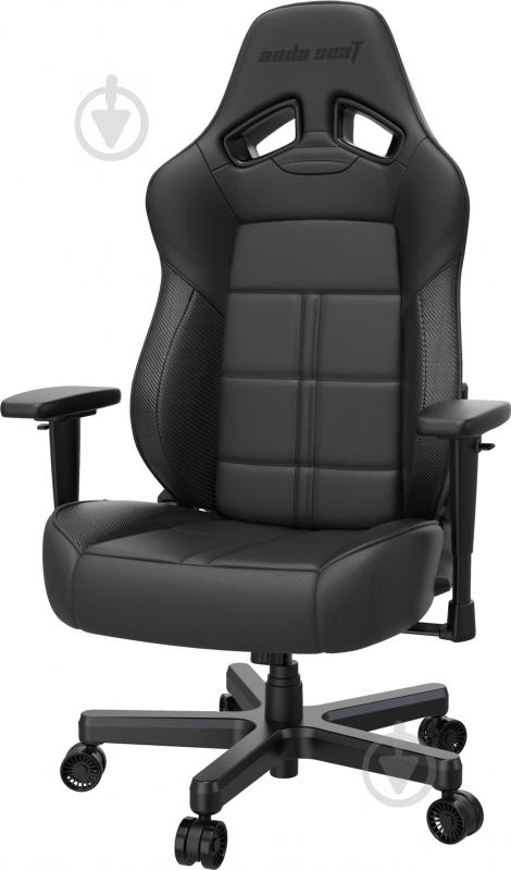 Кресло Anda Seat Dark Demon Size L Dragon (AD19-03-B-PV/C) черный - фото 6