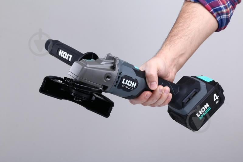 Болгарка (кутова шліфмашина) LION BG1-20BL-125SC - фото 13 Болгарка (кутова шліфмашина) LION BG1-20BL-125SC - фото 13