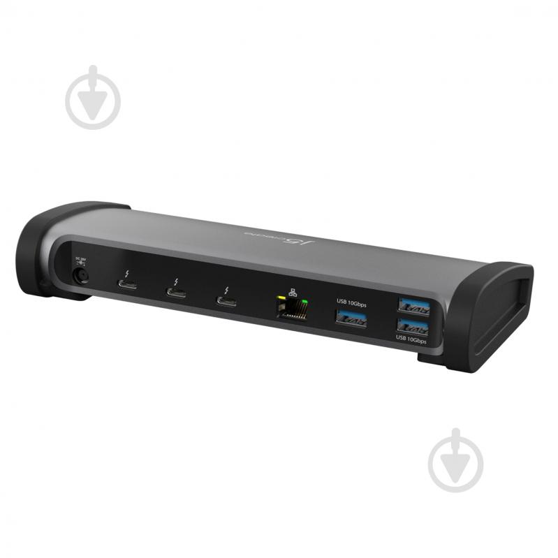 Док-станція J5Create USB-C 11-в-1 dark grey (JTD562-EN) - фото 2