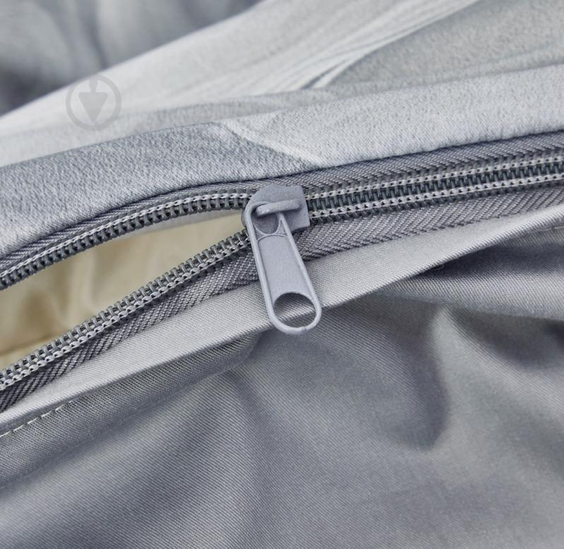 Комплект постельного белья L1862-семейный серый Word of Dream - фото 4 Комплект постельного белья L1862-семейный серый Word of Dream - фото 4